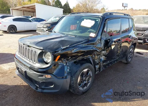 2017 Jeep Renegade Sport Fwd из США, поврежденный, VIN ZACCJAAB9HPF79656